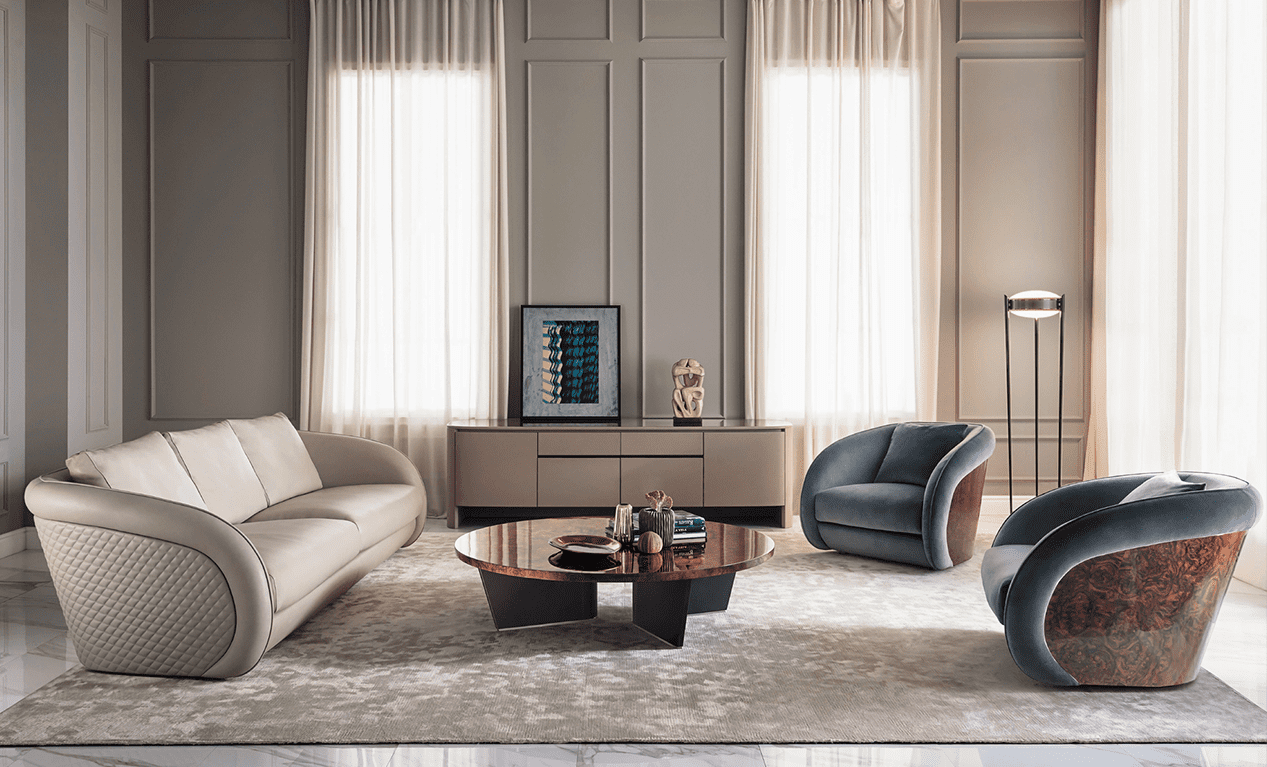 Bentley Luxury Living Room Interiors 
