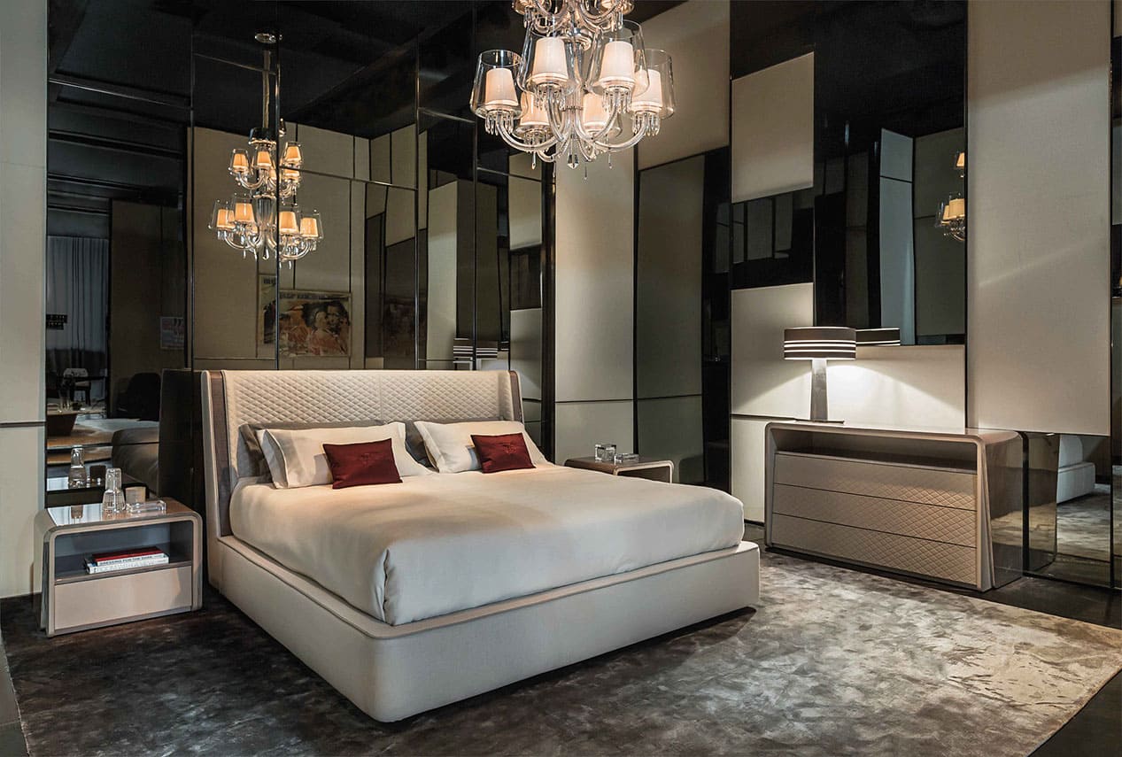 exclusive furniture italian bedroom set