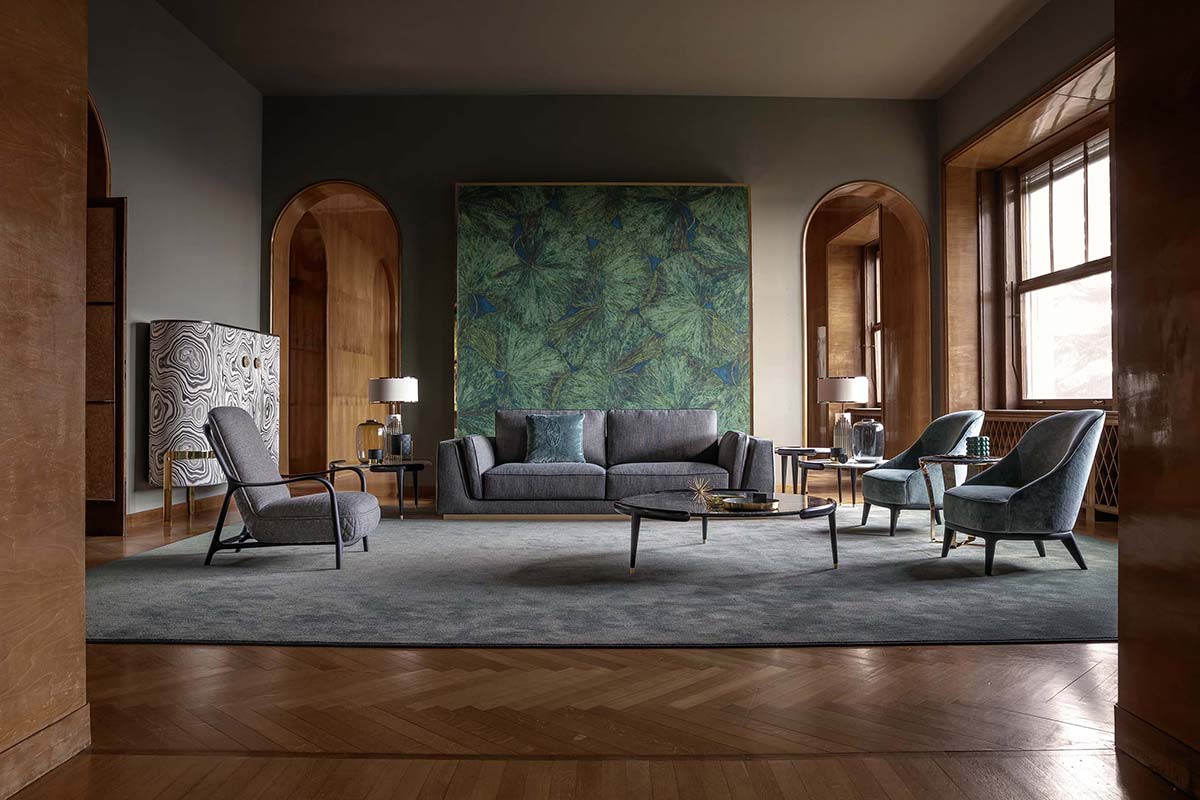 Italian Living Room Decor Interior Designer Esperiri Milano 1 