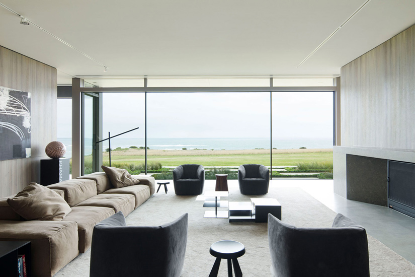 Top Interior Designers Melbourne Peninsula House Carr Architects Living Area 