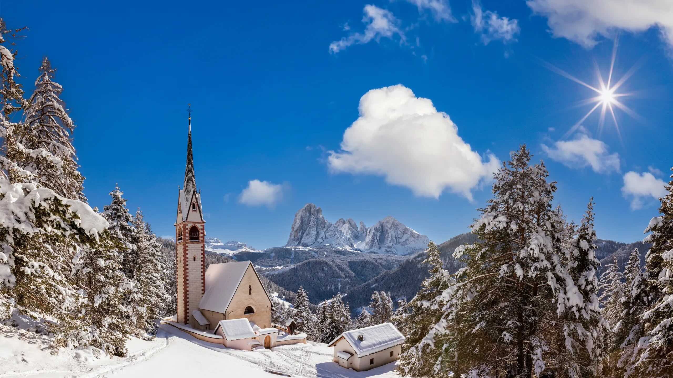 luxury hotel ortisei winter