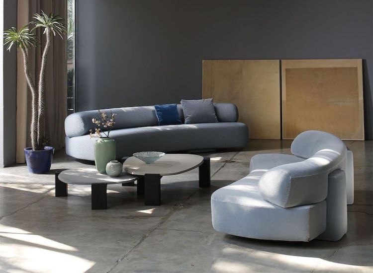 Patricia Urquiola Designs a Sofa for Moroso Inspired by Japanese Stones